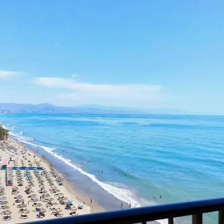 Amazing Frontline Sea Views Studio Apartment Castillo Del Vigia Torremolinos Exterior photo
