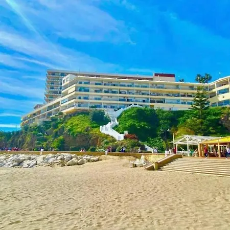 Amazing Frontline Sea Views Studio Apartment Castillo Del Vigia Torremolinos Exterior photo